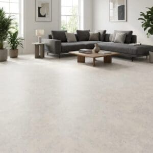 Amtico Spacia Ceramic Frost luxury vinyl flooring room interior