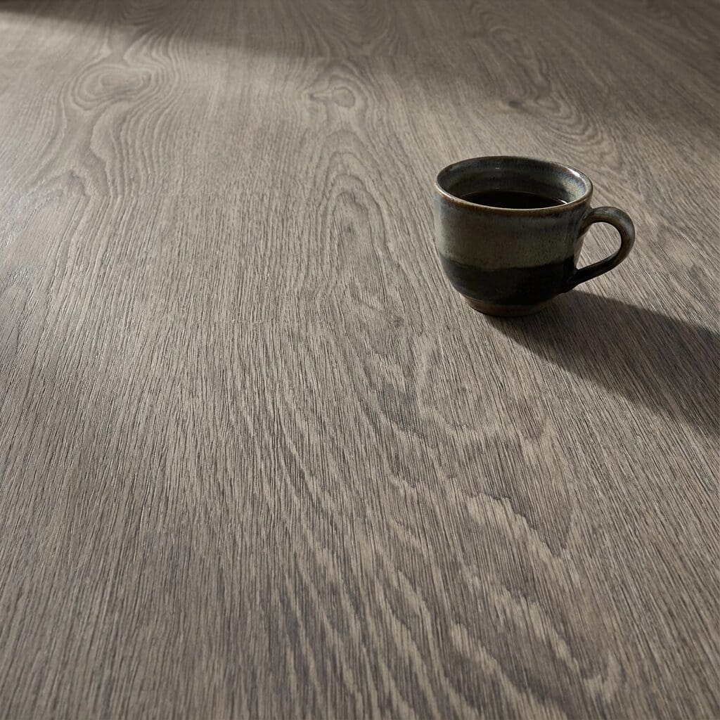 Amtico Spacia Credenza Oak luxury vinyl flooring close-up texture