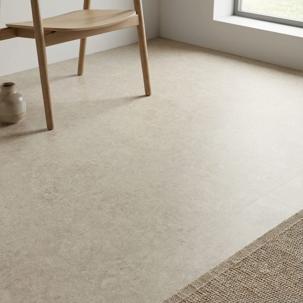 Amtico Spacia Dry Stone Alba luxury vinyl flooring detailed view
