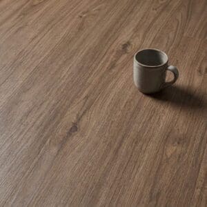 Amtico Spacia Dusky Walnut luxury vinyl flooring close-up texture