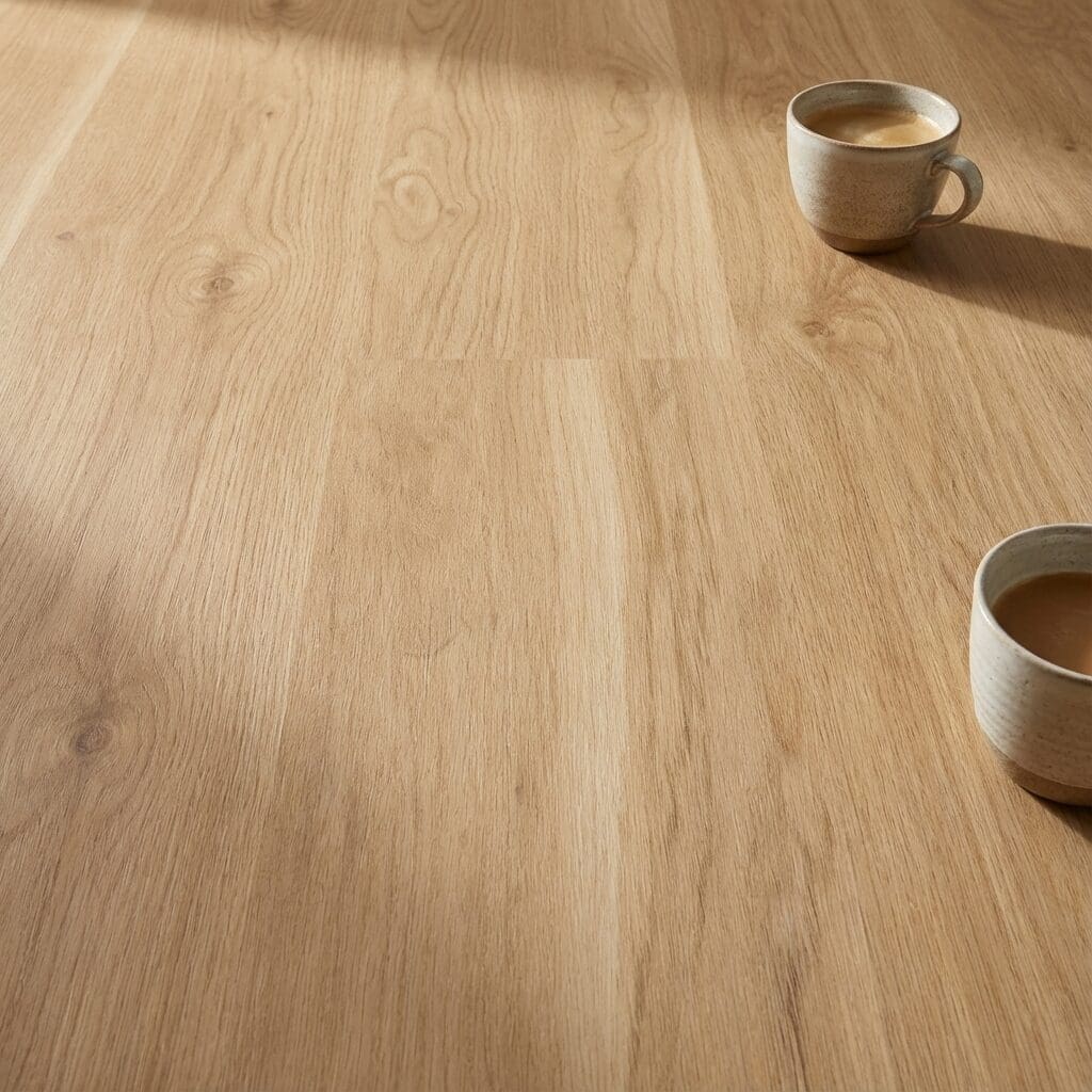 Amtico Spacia Eden Oak luxury vinyl flooring close-up texture