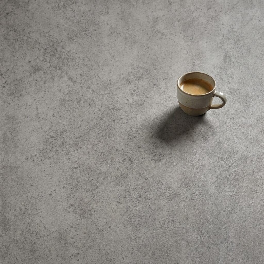 Amtico Spacia Gallery Concrete luxury vinyl flooring close-up texture
