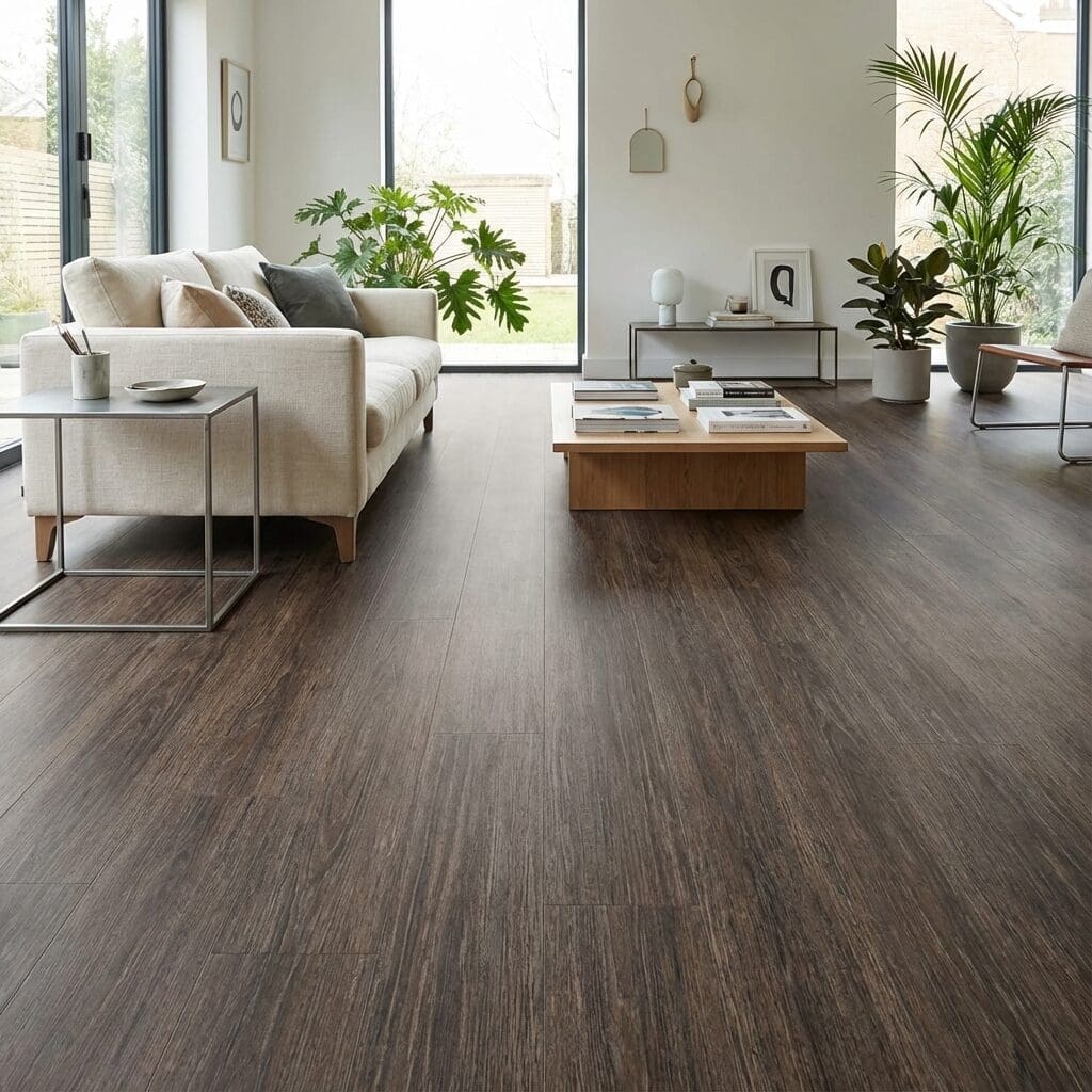 Amtico Spacia Haven Oak luxury vinyl flooring room interior