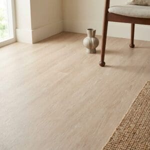 Amtico Spacia Iced Oak luxury vinyl flooring detailed view