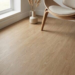 Amtico Spacia Limed Wood Natural luxury vinyl flooring detailed view