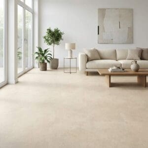 Amtico Spacia Limestone Cool luxury vinyl flooring room interior