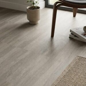Amtico Spacia Linear Stone Shale luxury vinyl flooring detailed view
