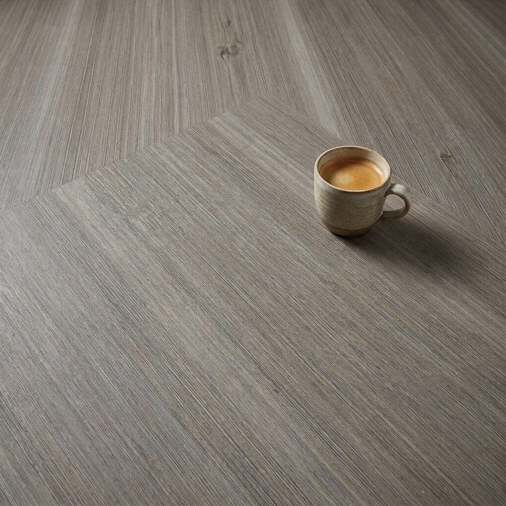 Amtico Spacia Mirus Feather luxury vinyl flooring close-up texture