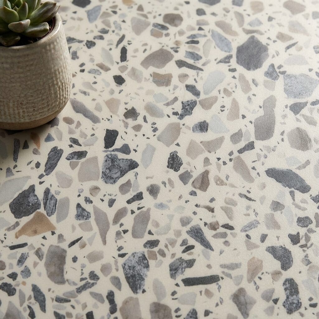 Amtico Spacia Negroni luxury vinyl flooring close-up texture