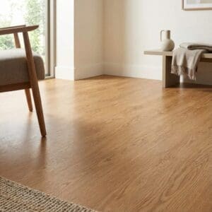 Amtico Spacia New England Oak luxury vinyl flooring detailed view
