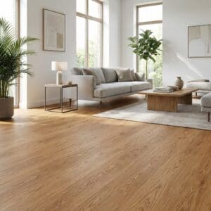 Amtico Spacia New England Oak luxury vinyl flooring room interior