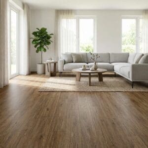 Amtico Spacia Noble Oak luxury vinyl flooring room interior