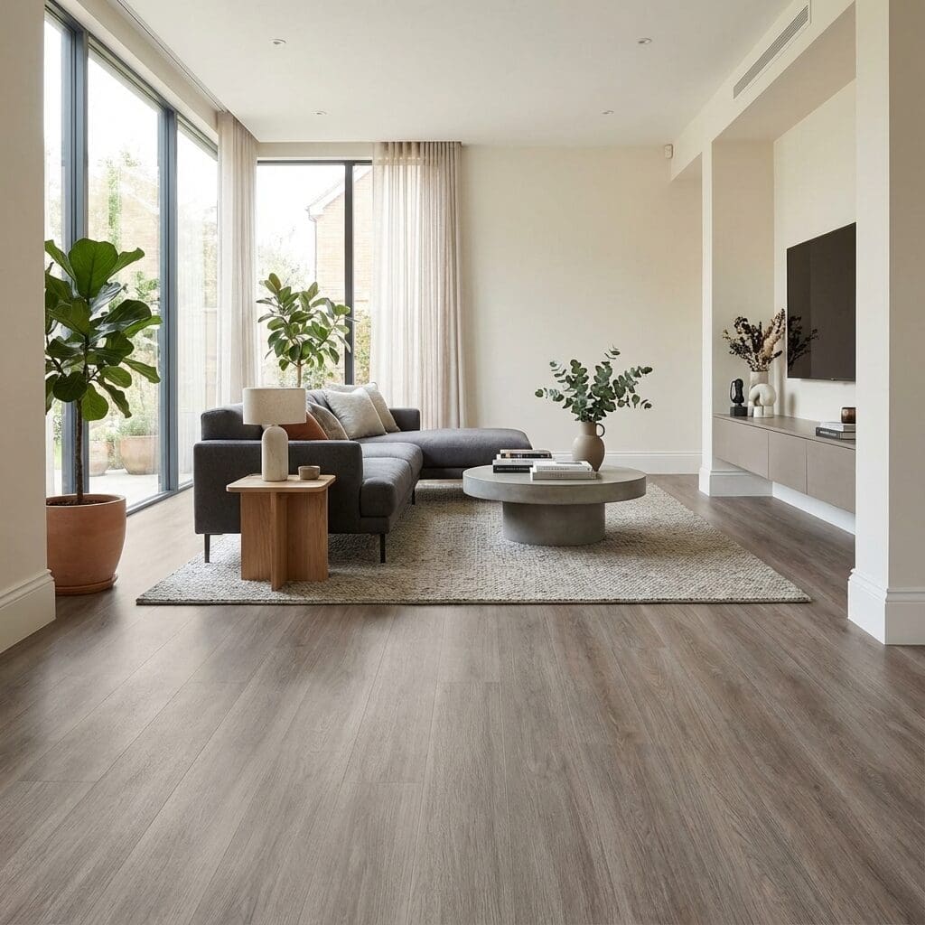 Amtico Spacia Nordic Oak luxury vinyl flooring room interior