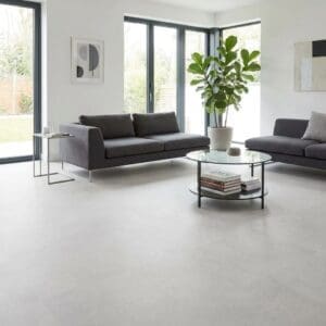 Amtico Spacia Rialto Concrete luxury vinyl flooring room interior