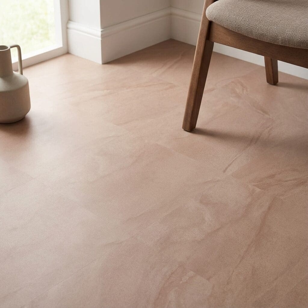 Amtico Spacia Rose Marble luxury vinyl flooring detailed view