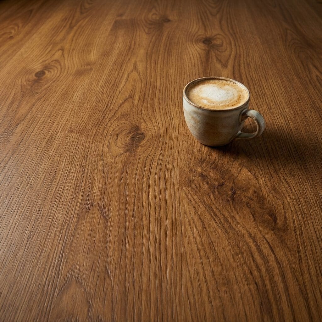 Amtico Spacia Royal Oak luxury vinyl flooring close-up texture
