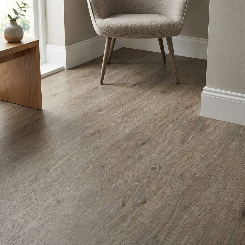 Amtico Spacia Sash Oak luxury vinyl flooring detailed view