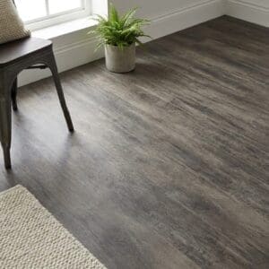 Amtico Spacia Smoked Timber luxury vinyl flooring detailed view