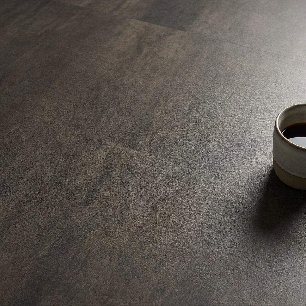 Amtico Spacia Steel luxury vinyl flooring close-up texture