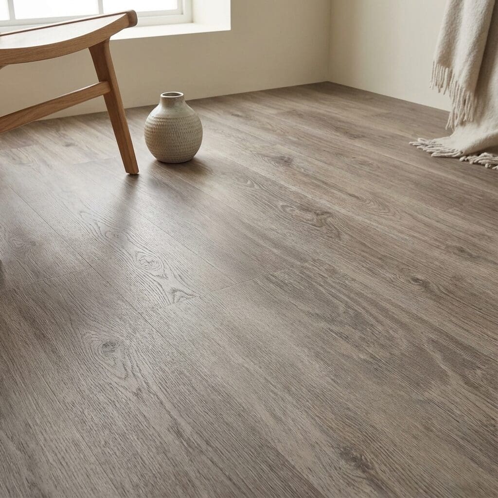 Amtico Spacia Urban Salvaged Timber luxury vinyl flooring detailed view