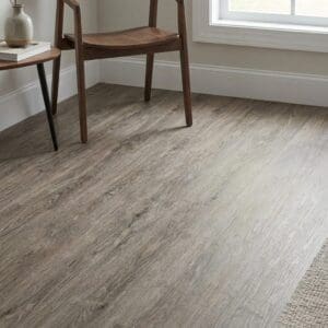 Amtico Spacia Weathered Oak luxury vinyl flooring detailed view