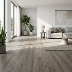 Amtico Spacia Weathered Oak luxury vinyl flooring room interior
