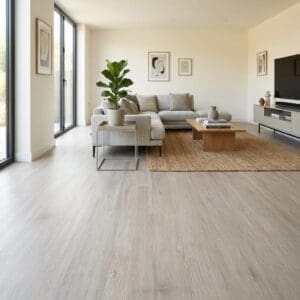 Amtico Spacia White Ash luxury vinyl flooring room interior