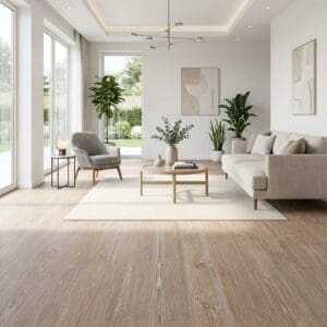 Amtico Spacia Worn Ash luxury vinyl flooring room interior