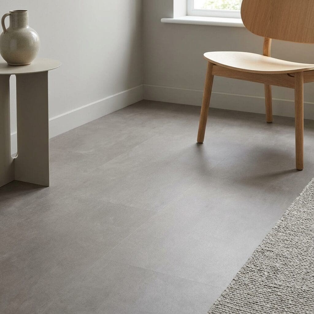 Amtico Spacia Zinc luxury vinyl flooring detailed view