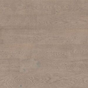 A top down view of Acton Oak engineered wood planks showing a brushed and lacquered rustic grain pattern.
