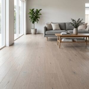 Acton Oak engineered oak flooring room interior - photorealistic room shot