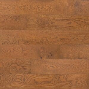 Close up of Aldford Oak brushed and oiled engineered wood flooring planks showing rustic grain details.