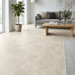 Amtico Spacia Castello Stone SS5S6118 luxury vinyl flooring room interior - photorealistic room shot