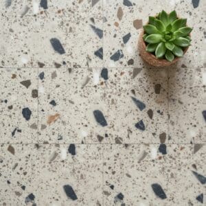 Amtico Spacia Como SS5S2613 luxury vinyl flooring close-up texture - photorealistic room shot