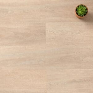 Blenheim Oak luxury vinyl flooring close-up texture - photorealistic room shot