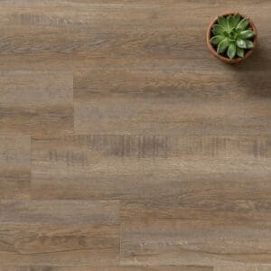 Brampton Chase Classics Frosted Oak luxury vinyl flooring close-up texture - photorealistic room shot