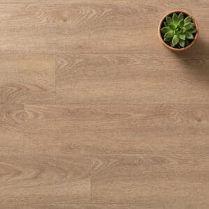 Brampton Chase Classics Limed Oak luxury vinyl flooring close-up texture - photorealistic room shot
