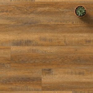 Brampton Chase Classics Royal Oak luxury vinyl flooring close-up texture - photorealistic room shot