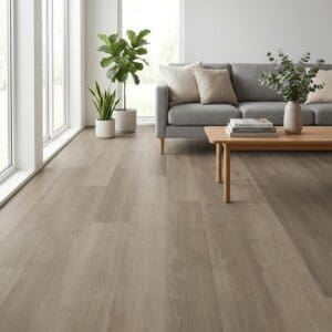 Brampton Chase Metro Trends Wide Camden luxury vinyl flooring room interior - photorealistic room shot