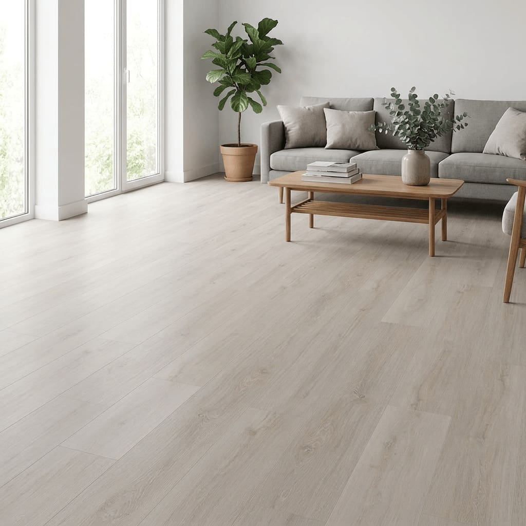 Brampton Chase Metro Trends Wide Hampton luxury vinyl flooring room interior - photorealistic room shot