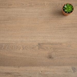 Broadway Oak luxury vinyl flooring close-up texture - photorealistic room shot