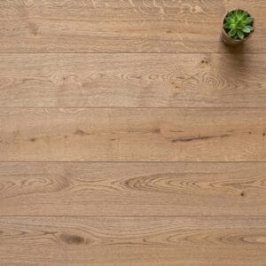 Budworth Oak engineered oak flooring close-up texture - photorealistic room shot
