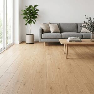 Churton Oak engineered oak flooring room interior - photorealistic room shot