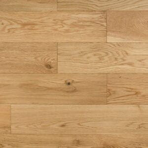 Overhead view of Eaton Oak engineered wood planks showing natural grain and brushed texture