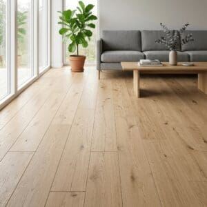 Eccleston Oak engineered oak flooring room interior - photorealistic room shot