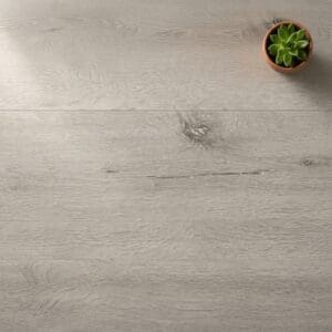 Evesham Oak luxury vinyl flooring close-up texture - photorealistic room shot