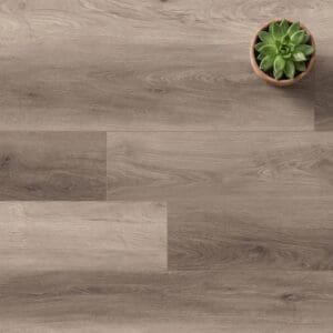 Farncombe Oak luxury vinyl flooring close-up texture - photorealistic room shot