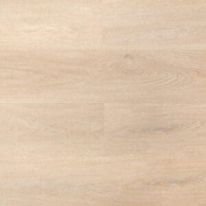 Close up of Campden Oak light blonde wood effect rigid core SPC flooring planks
