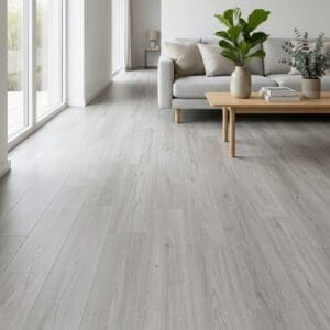 Hook Oak luxury vinyl flooring room interior - photorealistic room shot