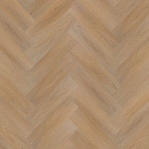 Modern living room featuring Invictus Ultimus Velvet Oak Parquet Constance in a herringbone pattern